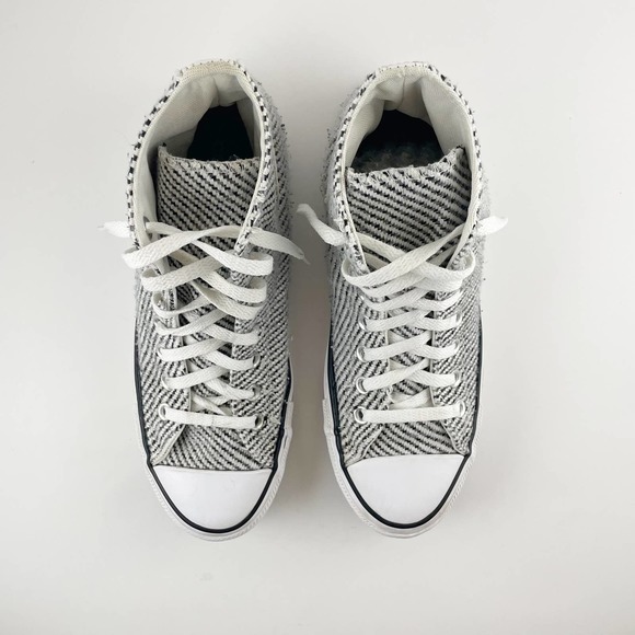 Converse All Star Chuck Taylor High Top Striped Sneakers - Picture 8 of 13